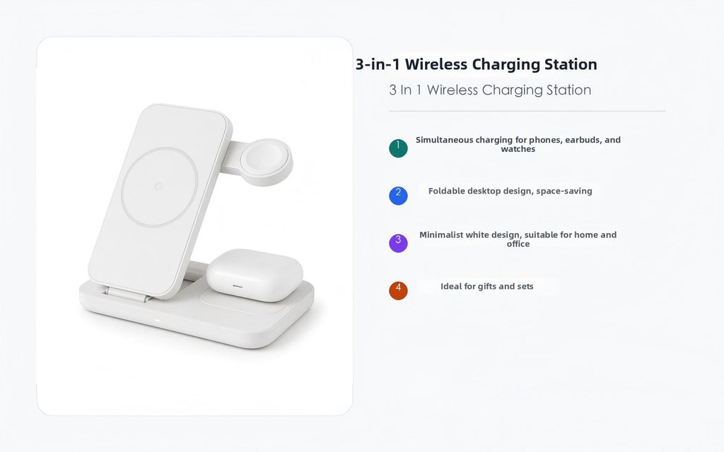 3 In 1 Wireless Charging Station MagSafe