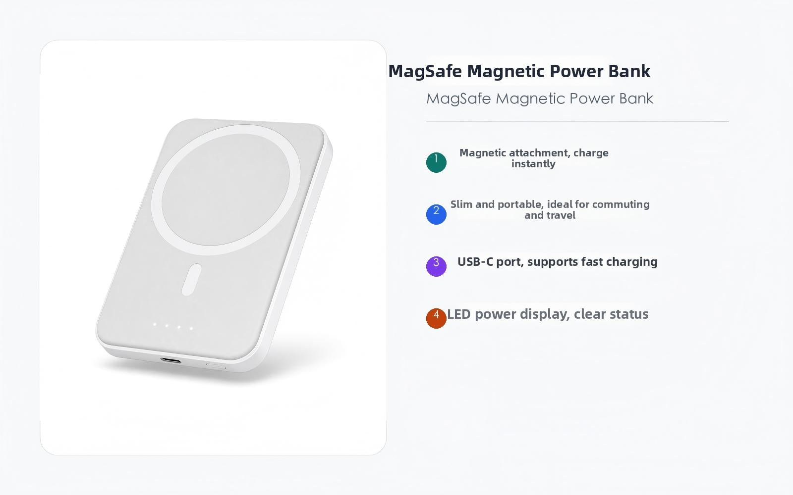 MagSafe Magnetic Power Bank
