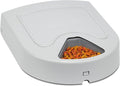 Automatic Dog Feeder, 5 Meals, 40 oz Capacity, Plastic, for Dry Food, Multiple Pets