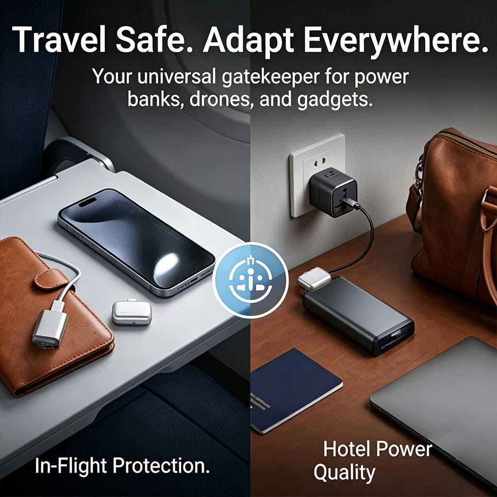KUWAJIA 140W AI Physical-Disconnect Battery Guard