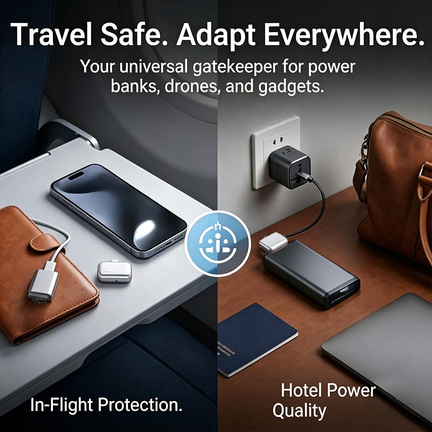 KUWAJIA 140W AI Physical-Disconnect Battery Guard